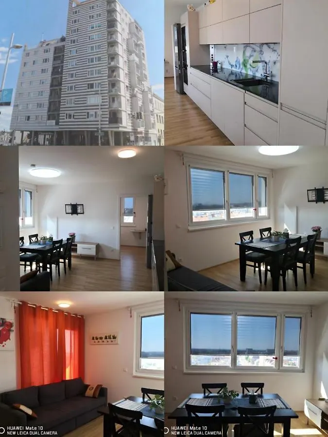 Modern Apartment Bei U Bahn Simmering Wiedeń Austria